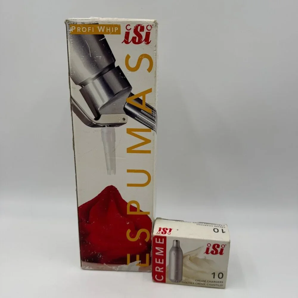 ISI Cream Profi Whip Stainless Steel Whipped Cream Dispenser